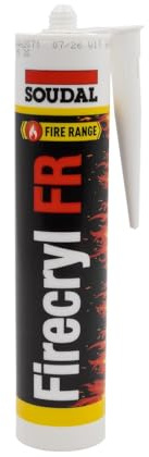 Soudal Firecryl FR Fire-Rated Sealant & Filler - White