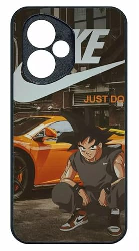 Générique Coque pour Honor 400 5g -Just Dragon DBZ Voiture - Silicone - Noir