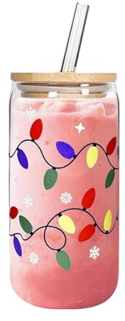 Generisch Color Changing Cups - Reusable Drinking Glasses with Lid and Straw, Magic Temperature Reactive Cups for Hot or Cold Beverages, Tumbler Set | Ideal for Coffee Milk Juice Water Beer