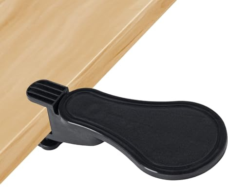 Accoudoir de Bureau | Support Bras pour Bureau - Coussin Ergonomique Réglable et Support Poignet pour Utilisation au Travail École Salle de Jeux Saisie Ordinateur Portable Étudiant Senior Fauteuil