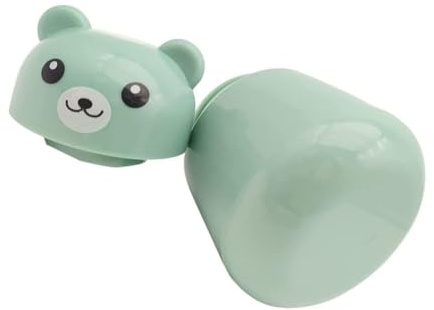 VALICLUD Manual Handheld for Home Use Portable Green Medicine for Tablets Container for Elderly and Travel-Friendly Compact