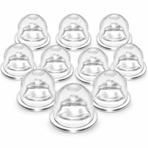 ZISONIX 10 Pièces Pompe d'amorce pour STIHL FS38 FS40 FS45 FS55 FS56 FS80 FS85 Ampoule d'amorce Accessoire Tasse d'huile de Carburateur pour Débroussailleuse Coupe-bordure Taille-haie (22mm)