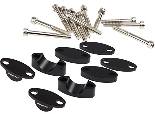 RFX fxhm 90122 55BK Lenker Riser Kit, 22,2 mm