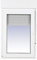 Ventanastock PVC 700x1155 Practicable Oscilobatiente Izquierda con Persiana 1 hoja