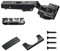 Blum Onyx Black Soft Close Overlay Hinge 71B3550OB + Plate + Covers + Screws (20)