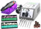 Fußpflege-Set Maniküre-Set Kombi-Gerät Elektrischees Fräser-Set Fußpflegegerät und Elektrische Nagelfeile mit Filzpolierer und keramischen Schleifkörper