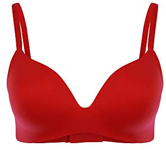 Royal Lounge Intimates Damen Royal Delite T-Shirt-BH, Scarlet Red,
