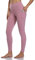 Colorfulkoala 7/8 Leggings Damen mit Taschen High Waist Sportleggings Blickdicht Scrunch Bauchweg Yogahose Sporthose, Mauve Rosa, XL