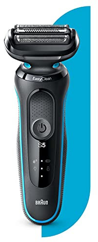 Braun 51-M1000s Series 5 Afeitadora Inalámbrica de Láminas Negra/Azul