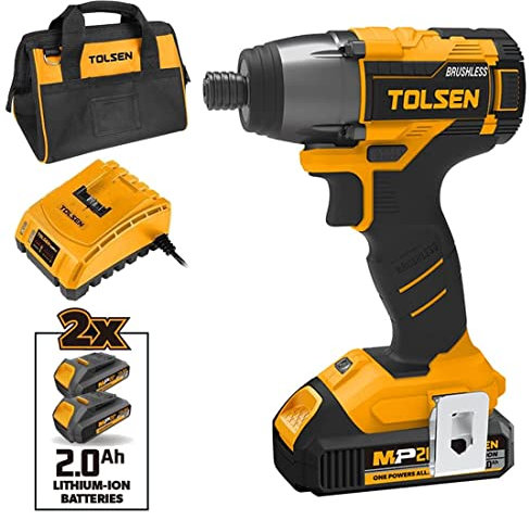 Avvitatore ad Impulsi 20V Brushless Serie MP20V attacco esagonale 1/4 Batteria agli ioni di litio