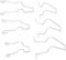 Akozon Clip a Molla di Fissaggio della Lampadina 6 PZ 5ZHSFULLKIT per H1/H3/H4/H7 Acciaio Faro Anabbagliante Faro Anabbagliante