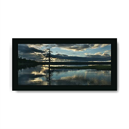 Canvasfly 100x50 Glasbild, Hochwertige Bilder Deko für Wohnzimmer Küchen-Deko Bad-Deko Modern, Wandbilder Wohnzimmer Zimmer-Deko aus Glas, Badezimmer Bilder Schlafzimmer Wand-Deko