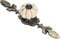 HERCHR Vintage Cabinet Knobs,2 Pack Ceramic Knobs,Pumpkin Shape Drawer Knobs with Screws,Kitchen Cabinet Cupboard Drawer Door Knobs Pull Handles for Wardrobe Furniture Hardware