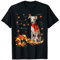 Windhund mit Herbst-Schal, süßer Herbst-Windhund T-Shirt
