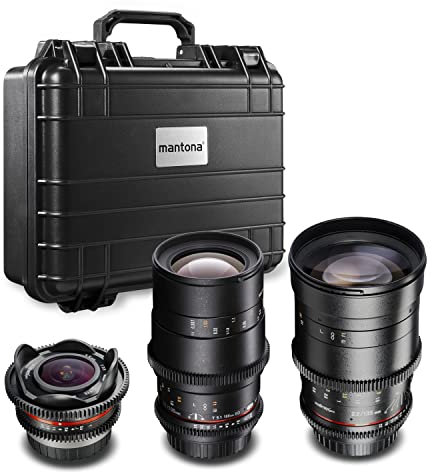 Walimex pro/SY Video Fisheye/Std/Makro 3er Set MFT