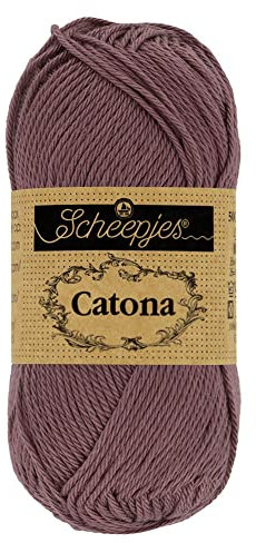 Scheepjes - Scheepjes Catona 526 Ashes Yarn - 20x25g