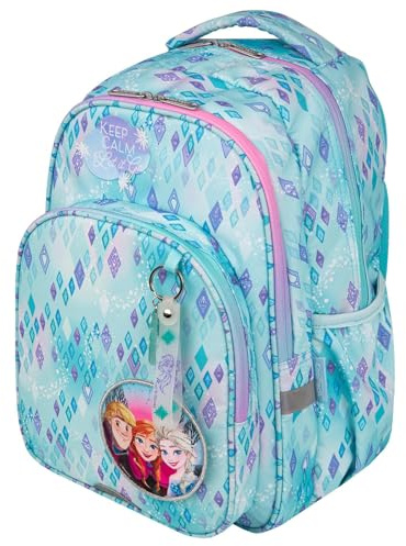 McNeill Base Disney Frozen Freizeitrucksack für Alltag und Ausflüge – Leichter Reiserucksack, gepolstert – Elsa und Anna Rucksack – Frozen-Fanrucksack