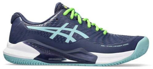 ASICS Herren Gel-Challenger 14 Padel Sneaker, Thunder Blue/Teal Tint, 40.5 EU