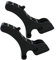 KAZFFD DW7231 Composite Clips Replacement Parts for DEWALT Miter Saw Stand Brackets,For Dewalt Miter Saw Mounting Brackets Accessories DW723 DWX723 DWX724 DW730 DWX725 (Black 2 Pack)
