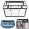 TUKYWAN Strandtaschen-Organizer, Zubehör für Bogg Bag, Größe XL, wasserdicht, transparent, kompatibel mit BOG Bag mit Trennwand, Reißverschluss, 5 Taschen, organisieren Sie Ihre Tasche und teilen Sie