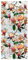 Crevyteg Lotus Statische Fensterfolie, Sichtschutz, Sonnenschutz, Buntglas, Fensteraufkleber, nicht klebend, lebendige Fensteraufkleber für Privatsphäre, 43 x 200 cm