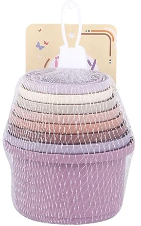 Kivrimlarv Gobelets Gigognes pour Lapin - Empilables et Tasses à Friandises Multicolores pour Animaux de Compagnie
