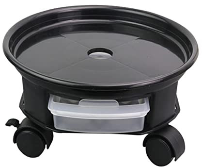 YARNOW Plateau de Pot de Fleurs à Roue Ronde Plateau de Base pour Pots de Fleurs Support pour Plantes Pot Fleur Pot pourri Pots pour Plantes Support de Support en Pot