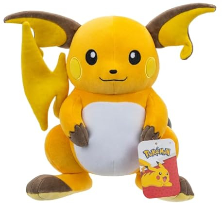 Pokémon PKW3111-30 cm Plüsch – Raichu, offizielles Plüsch