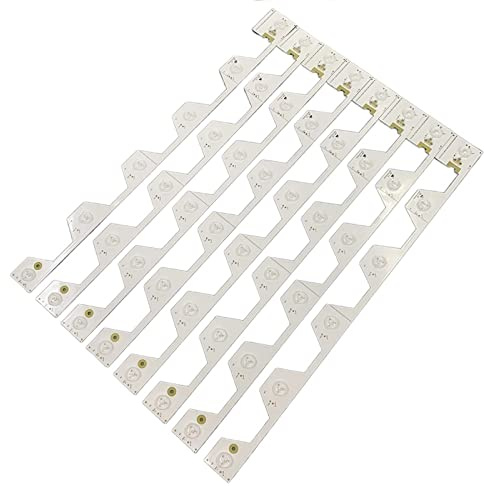 EUTVEXERK 8 pièces adaptées for TCL B50A658U LED rétro-éclairage TMT-50E5800-8X6-3030C-6S1P-W44 P96REV.V4 Lumières de Remplacement pour téléviseur
