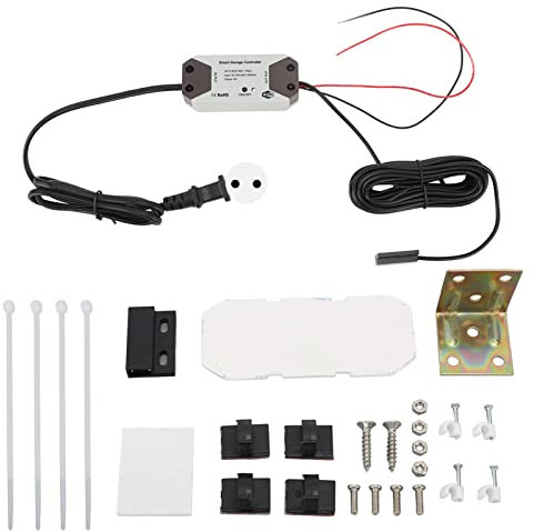 aqxreight 3,5 X 1,6 X 0,98 Zoll Smart Garage Door Controller ABS Smartphone App Fernbedienung Smart Garage Door Opener Remote für IOS Smartphone Home (EU-Stecker)