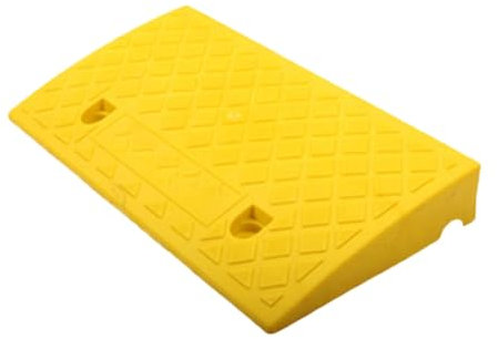 Rampa Per Sedia A Rotelle Per Scalini, 50x27x7cm Rampa Per Auto Per Dosso Garage, Rampa Di Soglia Robusto Per Sedia A Rotelle Auto Moto Bici Porte Scooter Marciapiedi Garage Capannoni