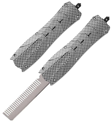 Stainless Steel Combs OTF Practice Combs Hair Styling Tools (C5)