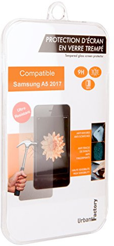 Urban Factory Tempered Glass Screen Protector for Samsung A5 (2017)
