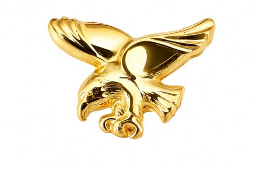 Herrenohrring Adler Stecker Gold 333 Ohrring für Herren Greifvogel