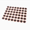 Beito 48pcs 25mm arrondit rustines pour Chambre à air de Bicyclette de vélo