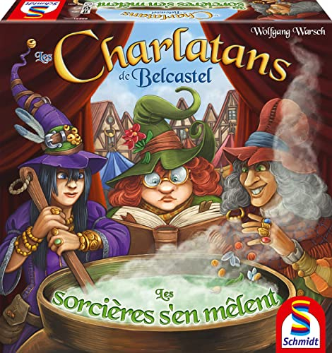 Schmidt Spiele 88231 Erweiterung Charlatans - Hexen mischen Sich ineinander, Strategiespiel