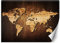 Feeby Papier Peint Intisse Imitation Bois Abstrait 300x210 cm marron Moderne Panoramique XXL Photo Mural Muraux Chambre Bureau Salle Carte Des Contours Continents
