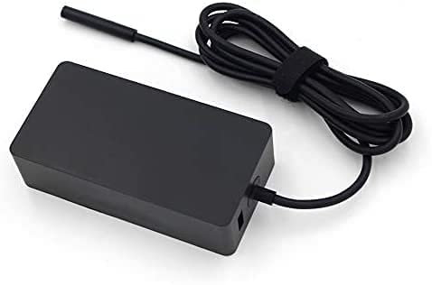 102W 15V 6,33A Netzteil Ladegerät Kompatibel für Microsoft Surface Laptop 3 2 1 Pro X Pro 7 Pro 6 Pro 5 Pro 4 Pro 3 Netzkabel