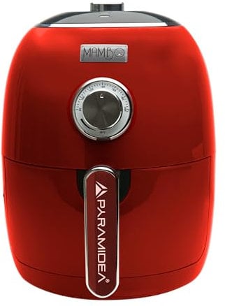 PYRAMIDEA Friggitrice ad Aria 1400 W 4 lt Rosso AF1960R