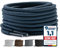 LaceHype 2 pares de cordones redondos de poliéster para zapatos de trabajo, botas, zapatos de exterior y zapatillas deportivas, cordones resistentes al desgarro, azul oscuro, 90 cm - 2 Paar