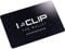 I-CLIP RFID Blocker Karte, Kreditkartenformat Carbon-Optik