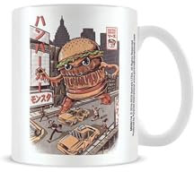 Pyramid International – Mug en céramique – Burgerzilla – 315ml – Idée cadeau anniversaire - Licence officielle