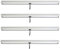 Seitenwand für Pergola HWC-L46, 4er-Set Pavillon Rollo Ersatzseitenwand, Stoff/Textil sturmfest 3x3m - weiß