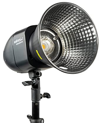 Walimex pro Newcomer 100 II Studioblitz, LED Studiolicht mit Funk, Studiolampe mit hoher Lichtleistung, Studio Blitz mit Überhitzungsschutz ideal für Fotostudio