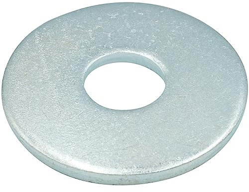 Scheiben für Holzverbinder - 14x58x6 mm (M12) - (25 Stück) - starke, runde Version - Unterlegscheiben - DIN 1052 - galvanisch verzinkt - SC1052 - SC-Normteile