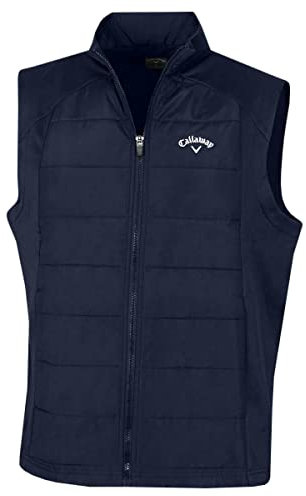 Callaway Golf Mens Full Zip Puffer Gilet - Peacoat - XXXL
