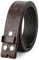 JasGood Western Gürtel für Herren Damen Ledergürtel ohne Schnalle Gürtelriemen Wechselgürtel Floral Graviert Geprägter Cowboy Gürtel für Jeans Hosen 38mm Breit,Kaffee,100cm
