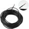 Inodiref 10 Meter 28AGW Electrical Wire - 3MM Round Outer Diameter, 4 Core Black Flex Cable for Connecting Lighting or Signal Warning Systems
