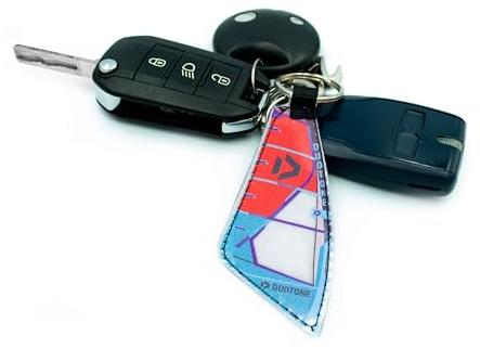 Fresh Windsurfing Duotone Duke 2024 Porte-clés de planche à voile Real Windsurf Sail - Porte-clés planche à voile, Duotone Duke 2024, Keychain