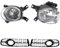 GRFIT Auto-Frontgitter Auto Vorne Unten Nebelscheinwerfer + Nebelscheinwerfergitter Für Audi A4 B7 / S4 B7 / A4 Für S-Line 2005–2008 Kühlergrill für Autos